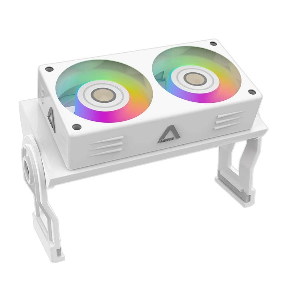 Вентилятор для процессора ALSEYE Bad Pack C-RAM-W ARGB Memory Cooler 60x60x25, mm Hydraulic,1000~3000RPM, 16 CFM, White18.4 dBA, 2510-4pin PWM