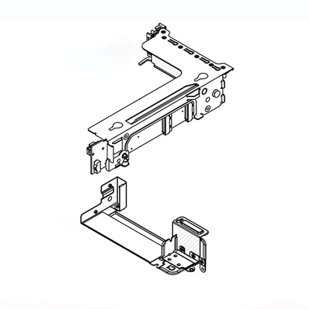Райзер-карта Lenovo ThinkSystem SR650 V3 x8/x8 PCIe Gen4 Riser3 Option Kit (To support Riser 3 when 2 processors are installed)