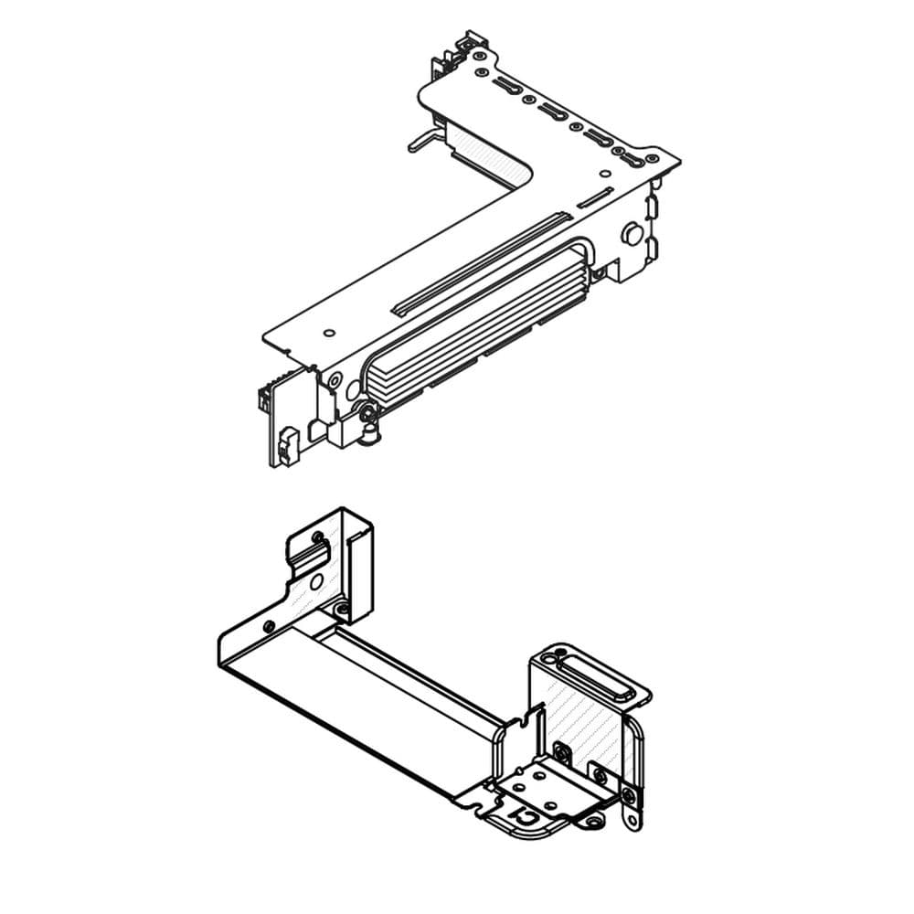 Райзер-карта Lenovo ThinkSystem SR650 V3 x16/x16 PCIe Gen5 Riser3 Option Kit