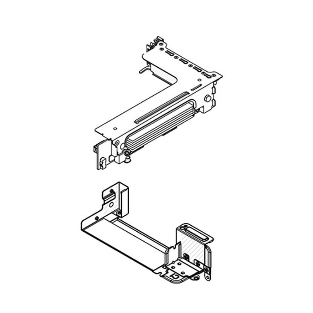 Райзер-карта Lenovo ThinkSystem Single Processor SR650 V3 x8/x8 PCIe Gen5 Riser3 Kit (To support Riser 3 when only 1 processor is installed)