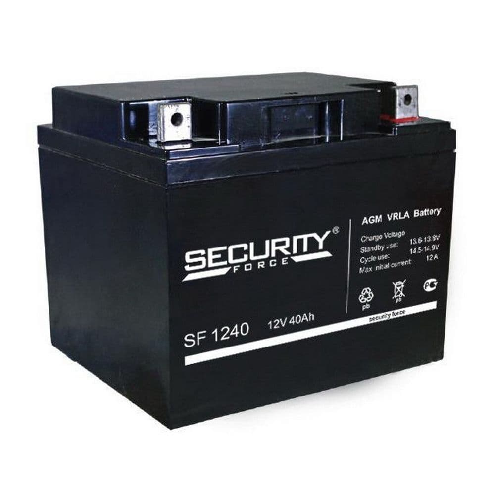 Аккумуляторная батарея Security Force SF 1240 bp Badpack
