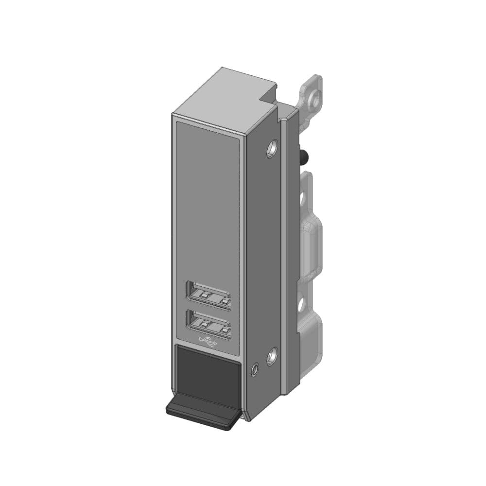 Комплектующие корпусов Chenbro 384-PCB00164B0A0 AS'Y COMPONENT,RM2381203,USB AS'Y,BULK,24PCS/CTN,GVT(K),EAR LEFT,BL CC8103(#285C),MIO