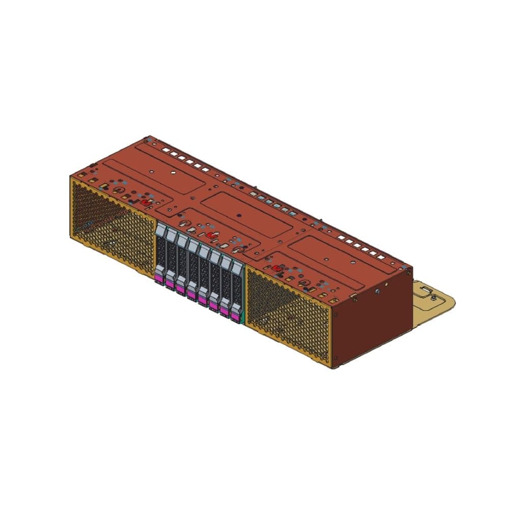 Комплектующие корпусов Chenbro 384-MIX01698B0A0 AS'Y COMPONENT,RM2562401,MIX,BULK,HDD CAGE+8BAY TRAY +BP