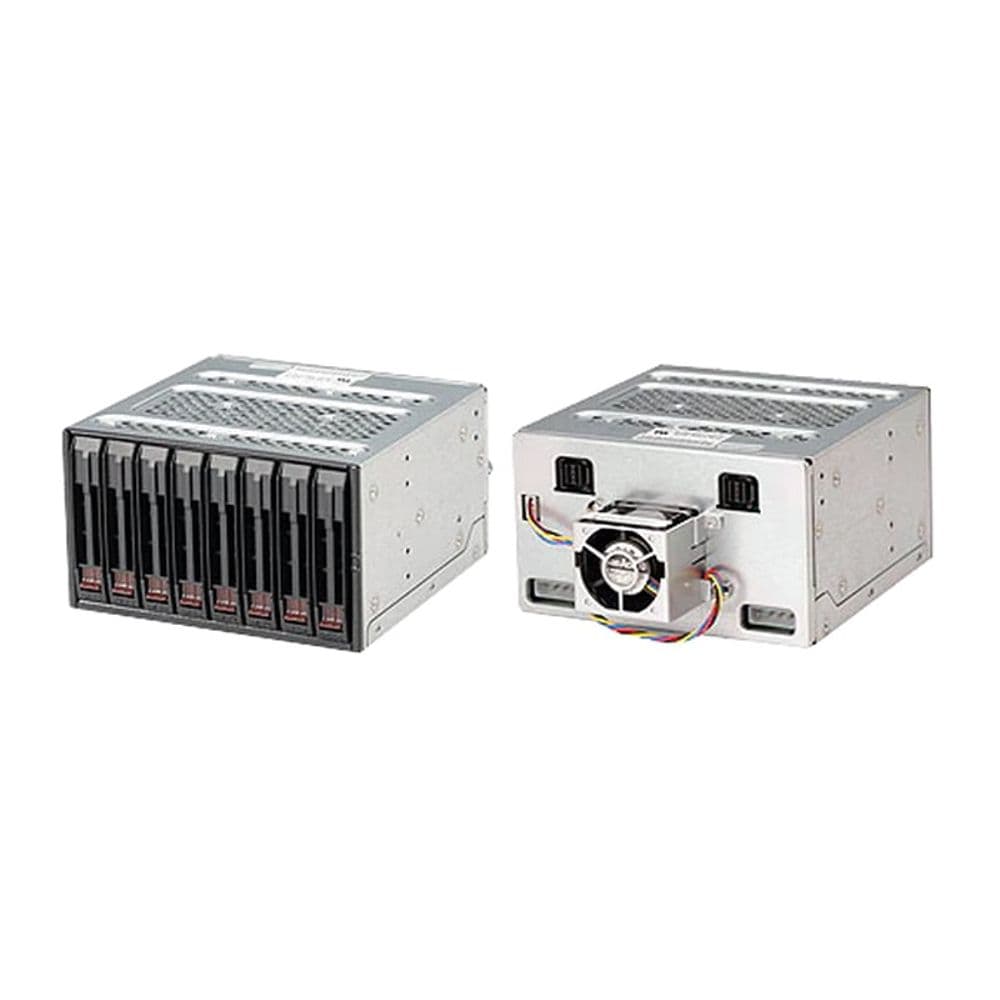 Комплектующие корпусов SuperMicro Bad Pack CSE-M28SACB Mobile Rack in 2x5.25" for 8x2.5" HDD Hot-swap SAS3(12Gs)/SATA