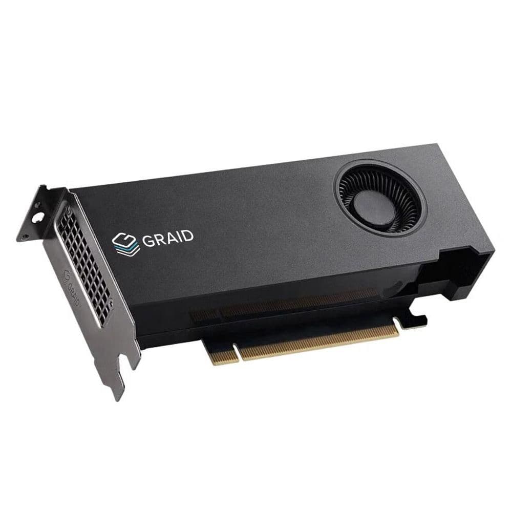 RAID-контроллер Graid SupremeRAID SR-1010 (SR-BUN-1010-FD32) PCIe 4.0 x16, Low Profile, Double Slot, GPU-RAID 0,1,5,6,10, GPU Model NVIDIA A2000 12GB, Supported: 32 NVMe SSDs, RTL