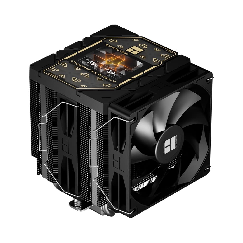 Кулер Thermalright Peerless Assassin 120 Vision Black  LGA115X/1200/1700/1851AM4/AM5 (Dual Tower, 2x120mm PWM Fan, медное основание, 6 тепл. трубок 6мм) / TRPA120VB