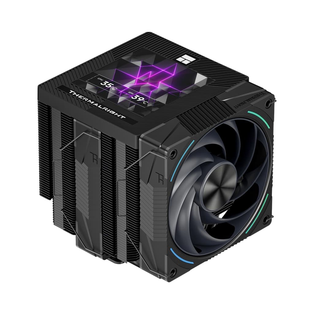 Кулер Thermalright Phantom Spirit 120 Vision EVO  LGA115X/1200/1700/1851/AM4/AM5 (Dual Tower, 2x120mm ARGB PWM Fan, медное основание, 7 тепл. трубок 6мм) / TRPS120VEVO