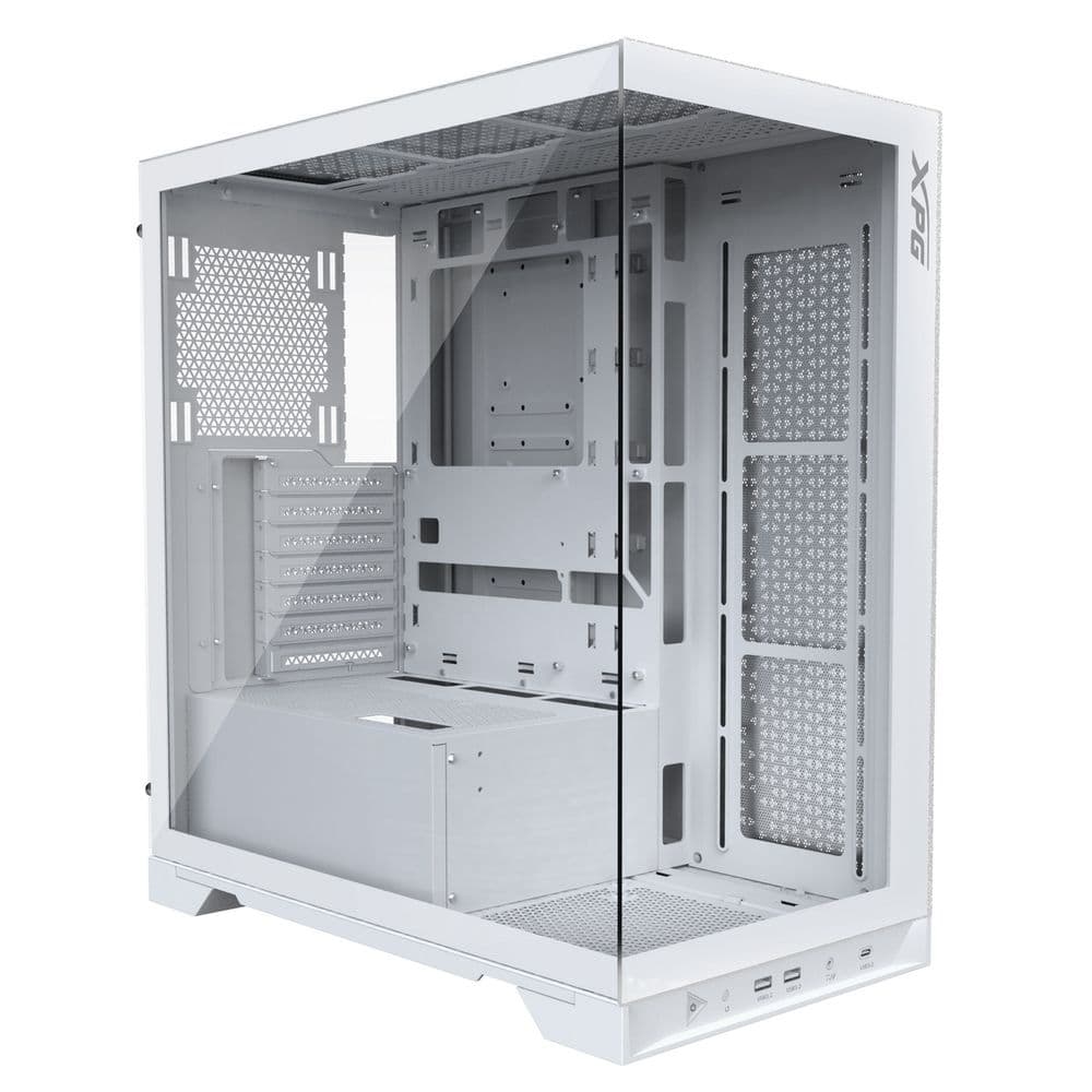 Корпус XPG INVADER X WHITE (INVADERXMTWOF-WHCWW) Mid-Tower, Micro-ATX, Mini-ITX, Standard-ATX, USB 3.2 Gen2 Type-A, USB 3.2 Gen2