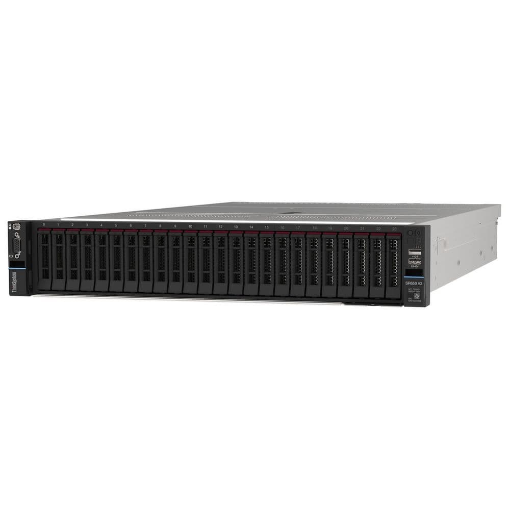 Платформа системного блока с ЦПУ Lenovo ThinkSystem SR650 V3 1x Silver 4510 12C 150W 2.4G/1x32GB 1Rx4/940-8i 4GB/8x 2.5" SAS Ope
