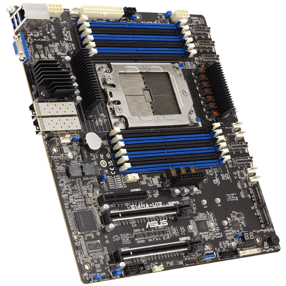 Материнская плата ASUS S14NA-U12 LGA4844 CEB 12xDDR5 2xPCIEx16 PCIEx8 2xM.2 VGA 2x25GLAN
