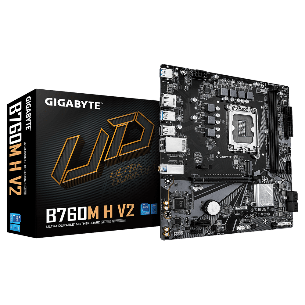 Материнская плата Gigabyte B760M H V2, RTL