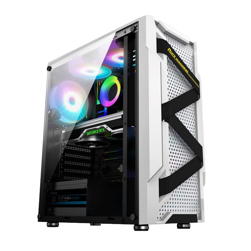 Корпус ALSEYE Корпус ALSEYE Warrior-W Mini-ITX/Micro ATX/ATX, USB2.0*2+HD Audio+USB3.0*1, «H.D.D.(3.5»)*2pcs+S.S.D(2.5»)*2pcs, 3