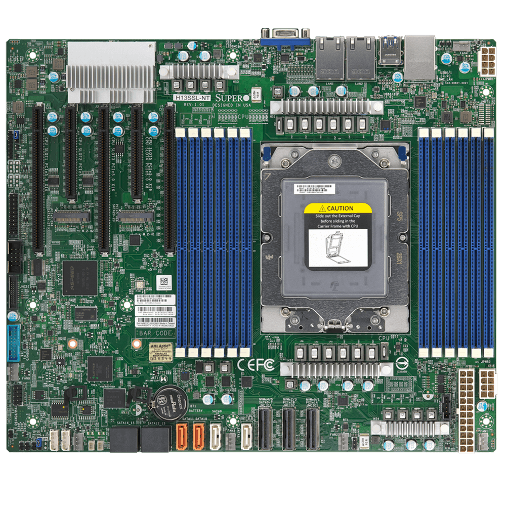 Материнская плата SuperMicro MBD-H13SSL-NT-B
