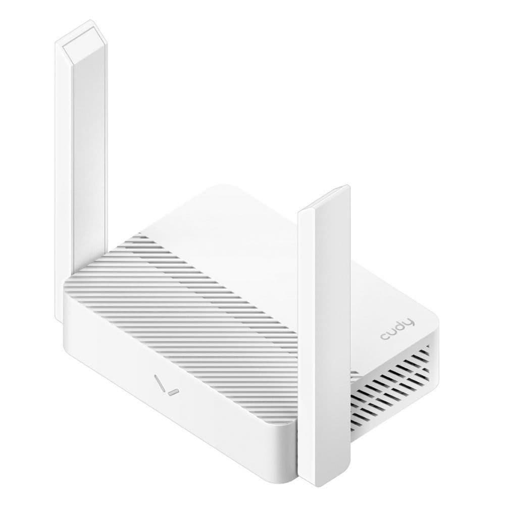 Маршрутизатор CUDY WR300 N300 Wi-Fi Router, Chipset MediaTek, 802.11b/g/n,300Mbps at 2.4GHz, 4 Ч 10/100Mbps Ports, 2 Ч 5dBi fixe