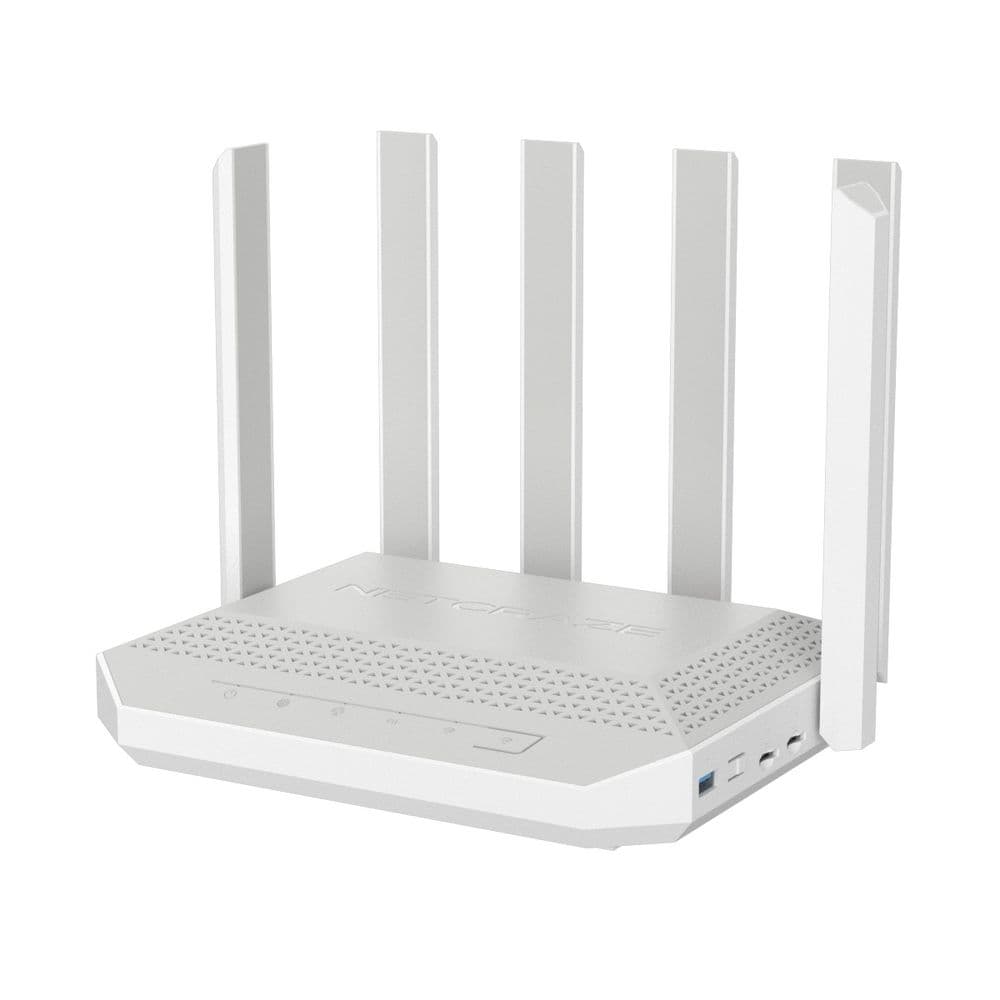 Маршрутизатор NETCRAZE (Keenetic) Netcraze Hero 5G (NC-4110) Мультигигабитный интернет-центр с модемом 5G, двумя слотами для SI