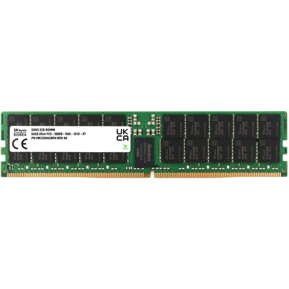 Модуль памяти Hynix 64GB DDR5 HMCG94AGBRA182N 5600MHz DIMM 2Rx4 Registred ECC