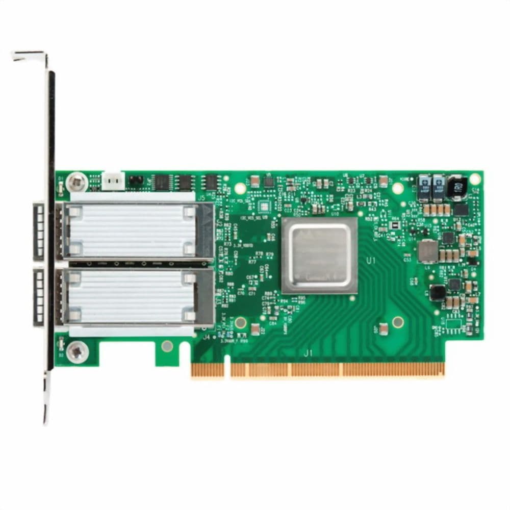 Сетевой адаптер Mellanox MCX556A-EDAT ConnectX-5 Ex VPI Adapter Card EDR IB and 100GbE Dual-Port QSFP28 PCIe4.0 x16 Tall Bracket