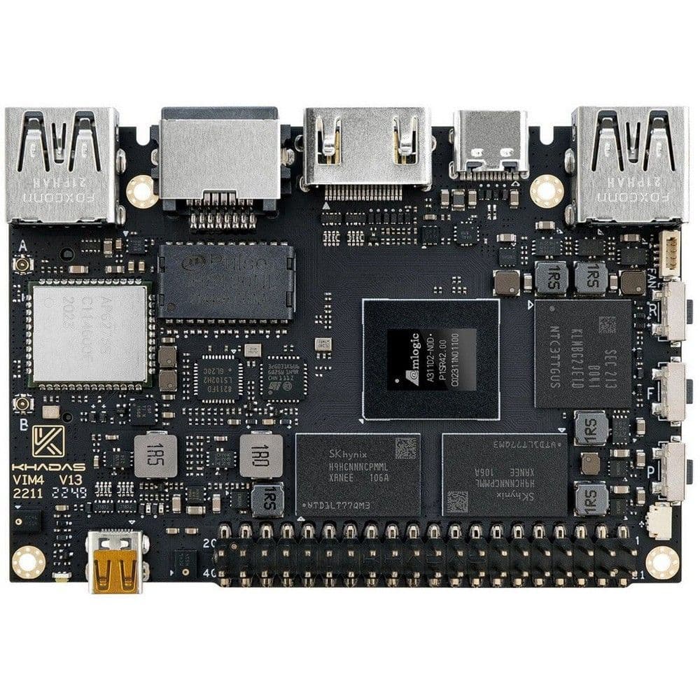 Одноплатный компьютер Khadas New VIM4