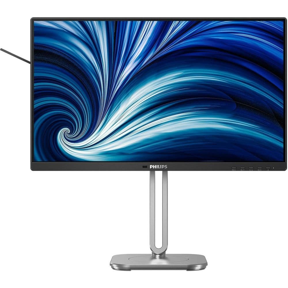 Монитор 23.8" PHILIPS 24B2N4200 Black (IPS, 1920x1080, 120Hz, 4 ms, 178°/178°, 300 cd/m, 1500:1, +HDMI 1.4, +DisplayPort, +4xUS