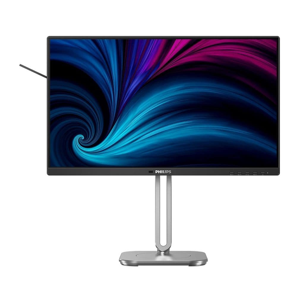 Монитор 23.8" PHILIPS 24B2U4301 IPS, 1920x1080, 120Hz, 4ms, 300сd/m, 1500:1 | HDMI(1.4), DP(1.4), Type-C(PD-100W), 3xUSB 3.2, R