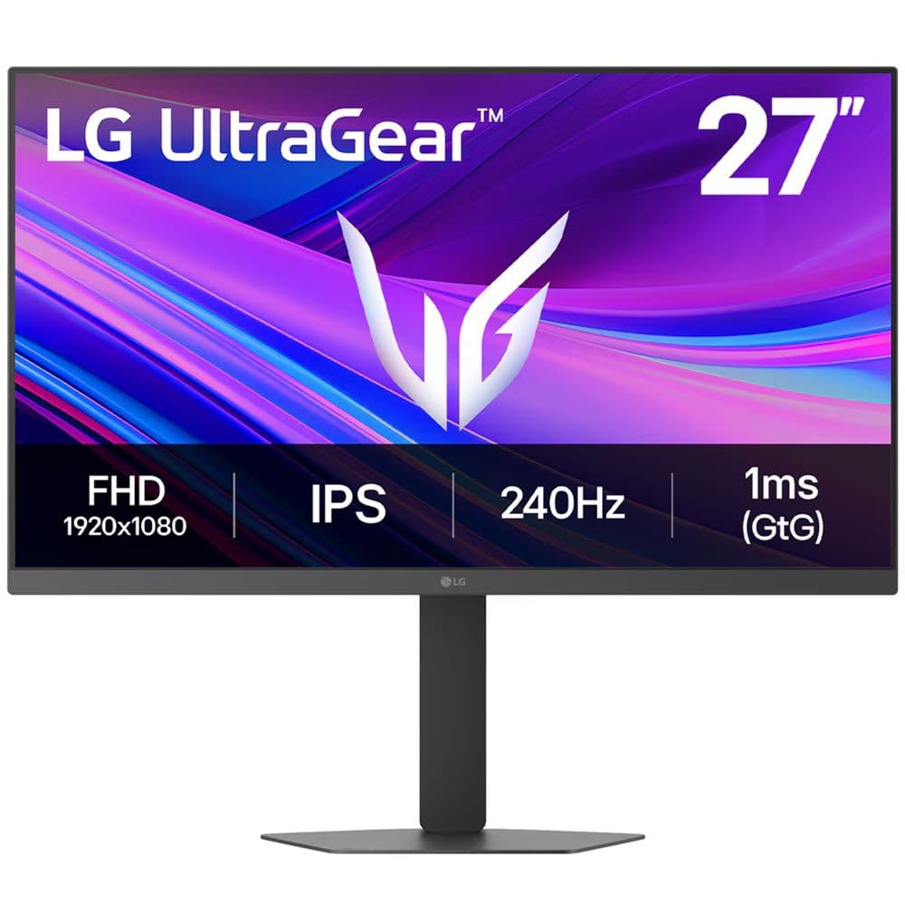 Монитор 27" LG 27G440A-B IPS, 1920x1080, 240Hz, 1ms, 400сd/m, 1000:1, HDR10, G-Sync | 2xHDMI(2.1), DP(1.4) | HAS, Pivot, Swivel