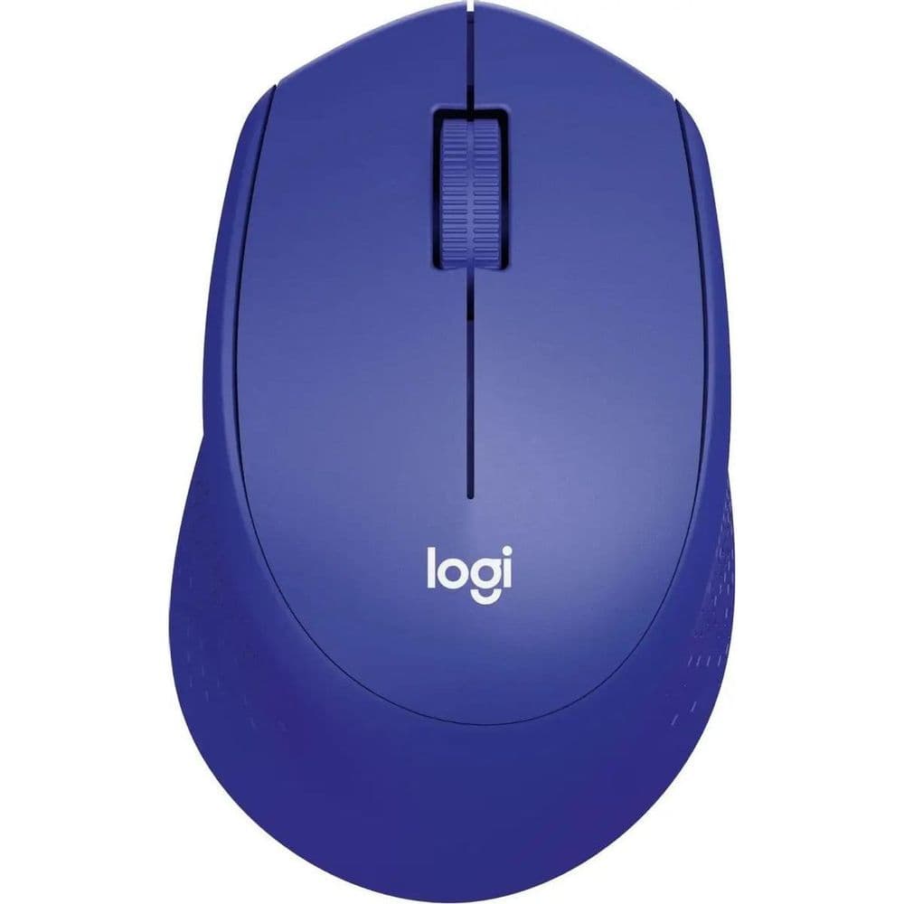 Мышь беспроводная Logitech M330 Silent Plus Blue (1000dpi, USB, 3but) (910-004925)