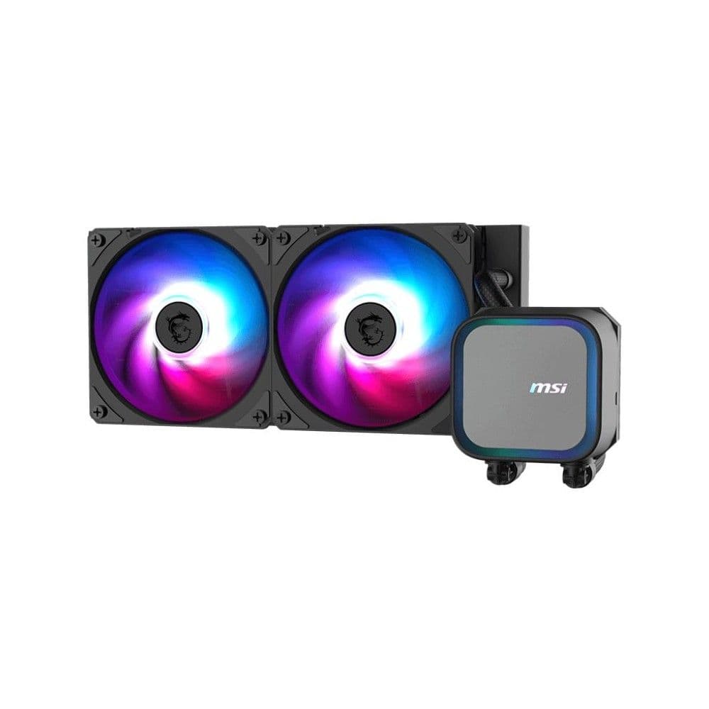 Жидкостная система охлаждения MSI MAG CORELIQUID A13 240 2x ARGB Fan, ARGB Block