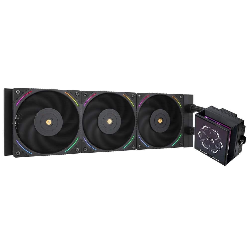 Жидкостная система охлаждения Thermalright Cooler Hyper Vision 360 Argb Black/ Display/ all Intel/AMD