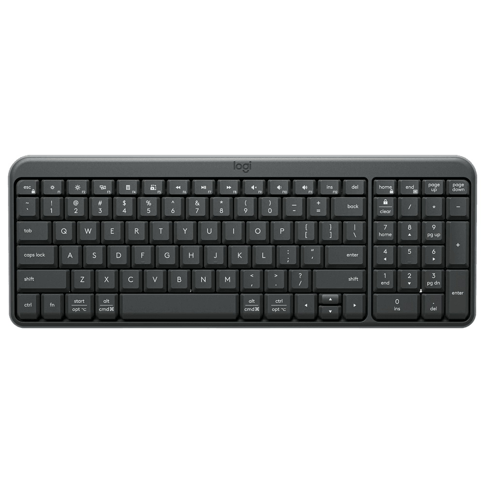 Клавиатура беспроводная BT Logitech K250, Graphite [920-013452]