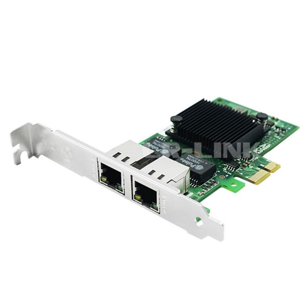 Сетевой адаптер Lr-Link LREC9222HT PCIe 2.1 x1, Intel i350, 2*RJ45 1G NIC Card