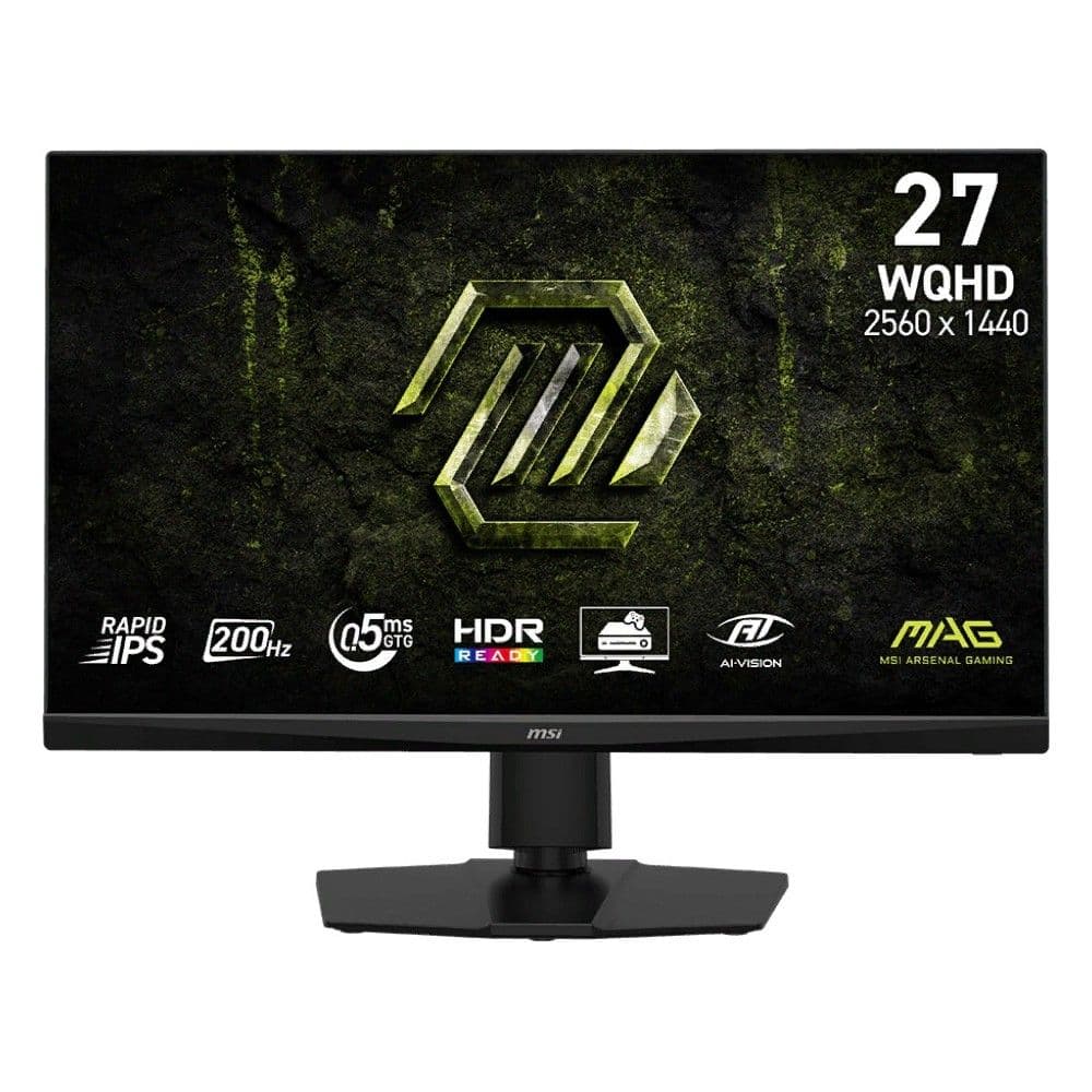 Монитор 27" MSI MAG 272QPF E20 Rapid IPS, 2560x1440, 200Hz, 0,5ms, 300сd/m, 1000:1, HDR | HDMI(2.0b), DP(1.4a) | HAS, Pivot, S