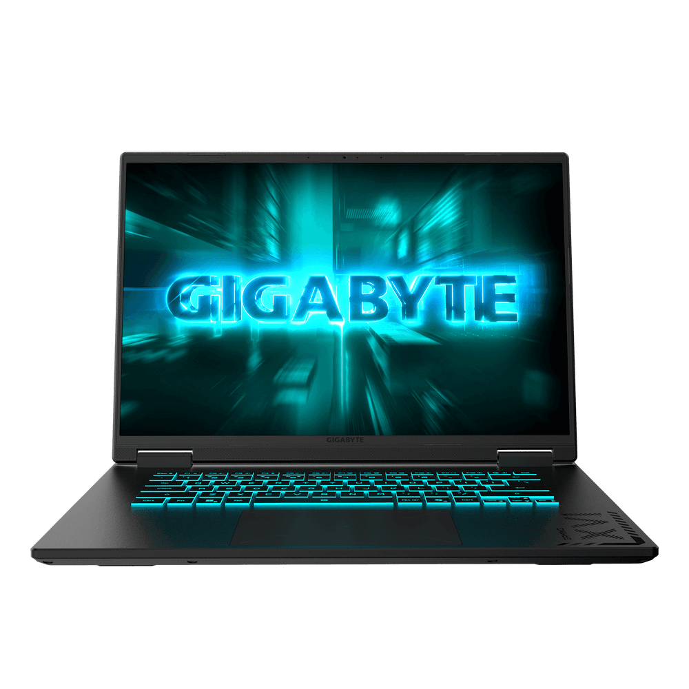 Ноутбук Gigabyte Gaming A16 GA63H AMD Ryzen 7 260/16Gb (1*16 D5)/SSD1Tb/RTX5060 8Gb (85W)/16"/IPS/WUXGA/1920x1200/165Hz/NoOS/RJ-