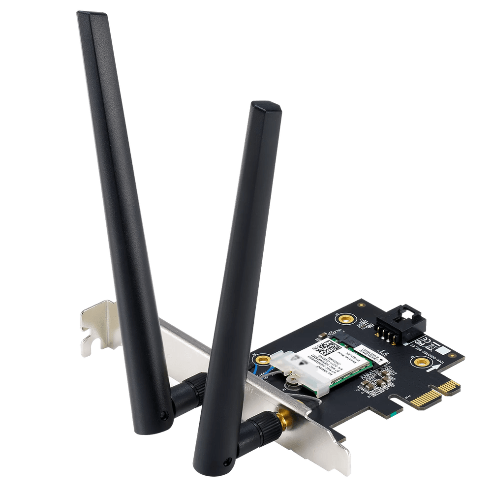 Сетевой адаптер ASUS PCE-BE6500 WiFi 7 Bluetooth 5.4 2882+2882+688Mbps 6GHz/5GHz/2.4GHz Адаптер беспроводной связи (Wi-Fi)