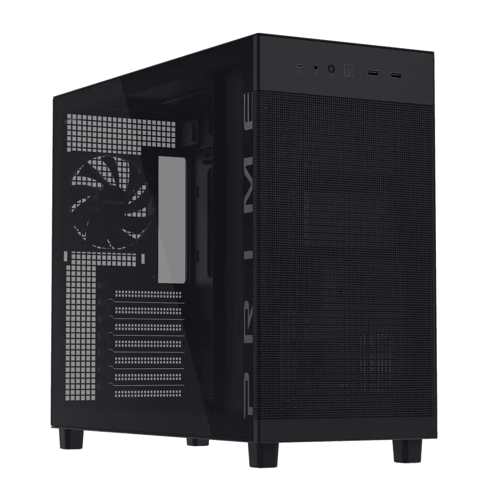 Корпус для ПК ASUS PRIME AP303 TG BLACK (90DC00V0-B39010)
