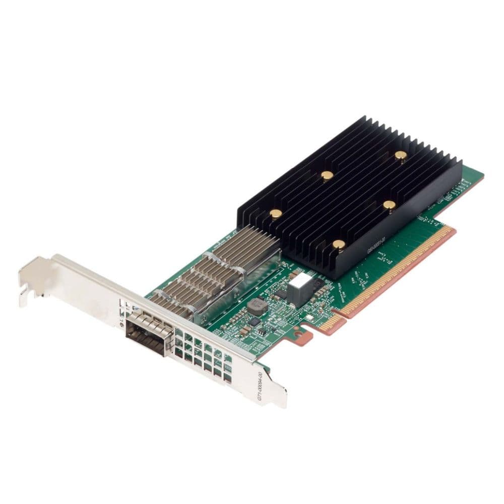 Сетевой адаптер Broadcom NetXtreme P1400GD (BCM957608-P1400GDF00) 1x400GbE (400/200/100/50/25GbE), PCIe 5.0 x16, QSFP112-DD, BC