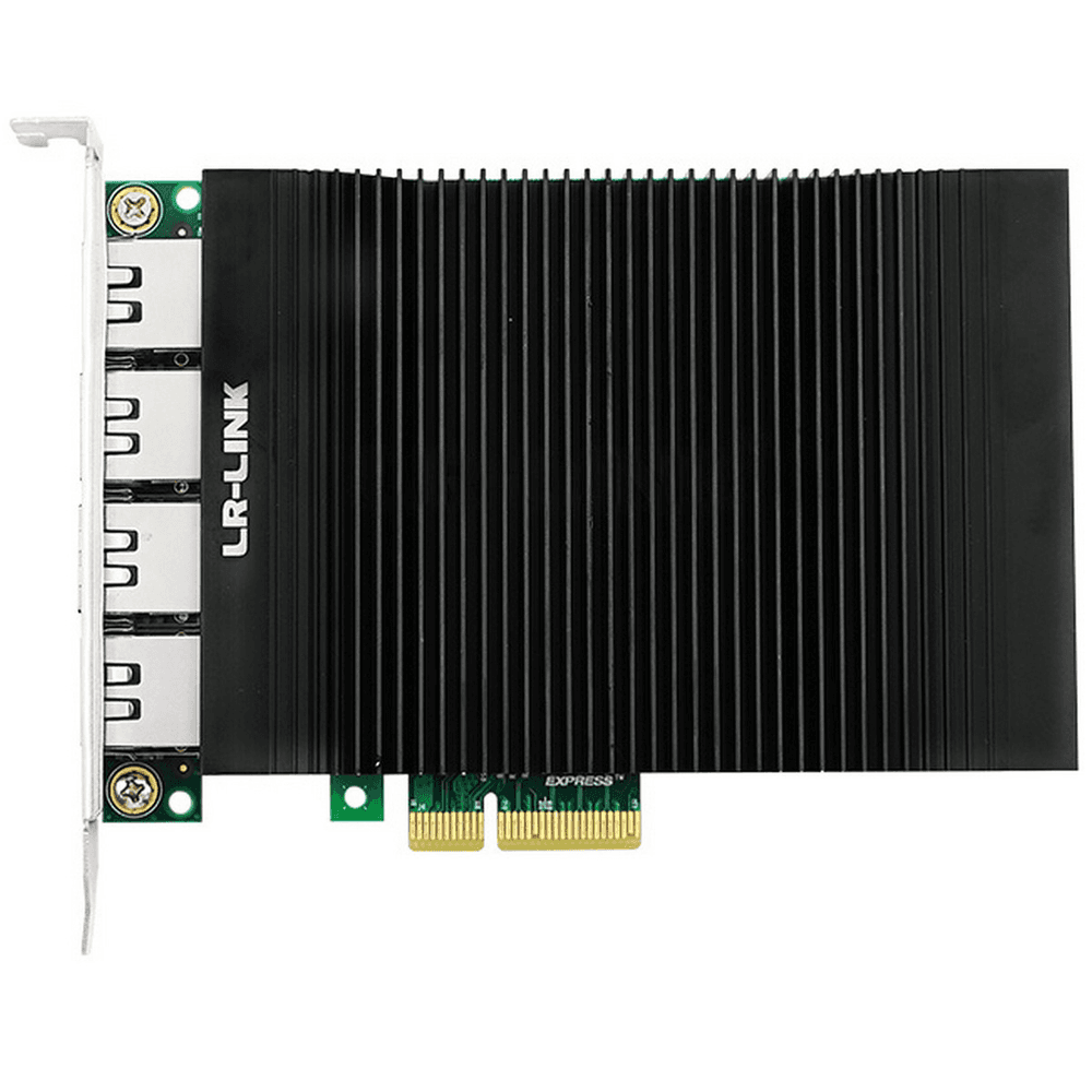 Сетевой адаптер Lr-Link LRES2005PT 4-Port Gigabit PCIe Ethernet Server Adapter Card SFF
