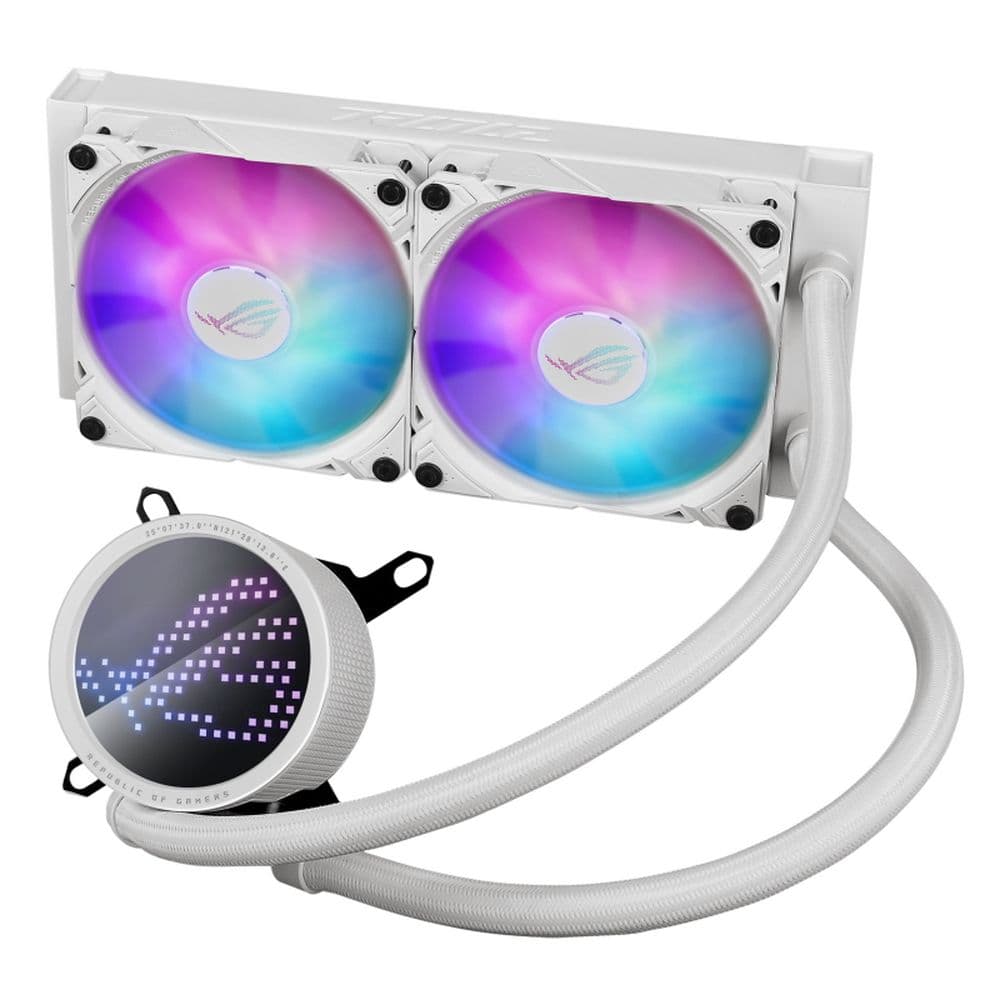 Жидкостная система охлаждения ASUS ROG RYUO III 240 ARGB WHT /AIO COOLER,ASETEK,EMMA,ARGB,AURA,WHT (90RC00J2-M0UAY0) /AIO COOLER