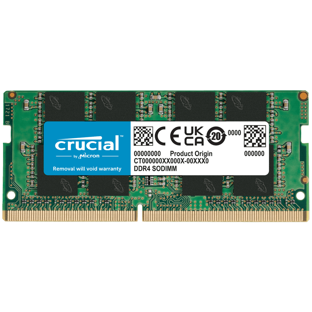 Модуль памяти Crucial 8GB Basic SODIMM DDR4-3200 (PC4-25600) CL19 1.2V