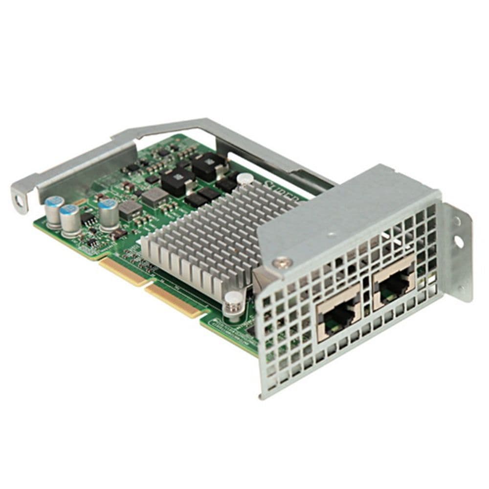 Сетевой адаптер SuperMicro AOC-CTG-I2T Dual RJ45 2U MicroLP Form Factor PCI-E x8 2.1