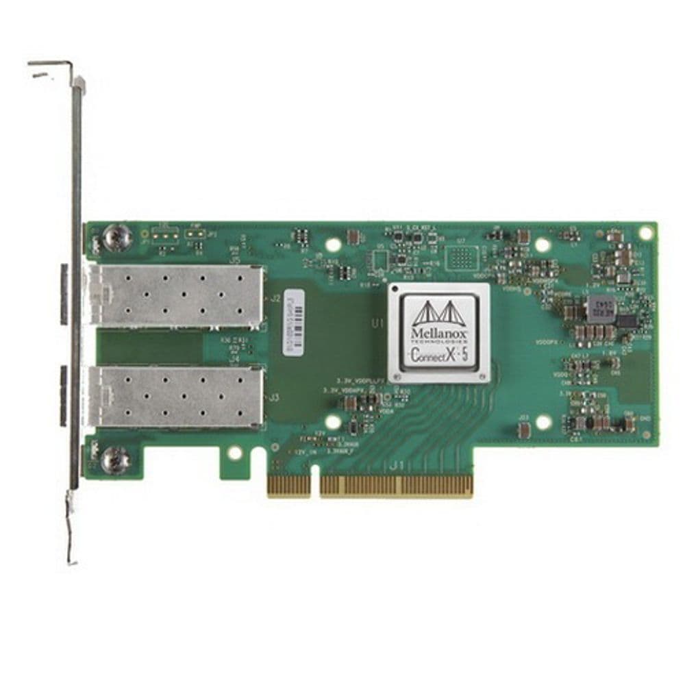 Сетевой адаптер Mellanox MCX512A-ACAT ConnectX-5 EN adapter card, 25GbE, Dual-port SFP28 PCIe3.0 x8 Tall Bracket ROHS R6 (480542