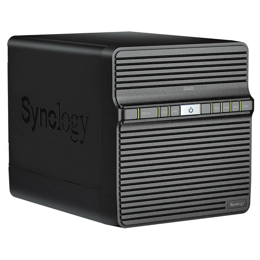 Платформа СХД Synology DS423 4 Bay 2xM.2 2xGLAN 2GB (Max.6GB) DDR4 2xUSB