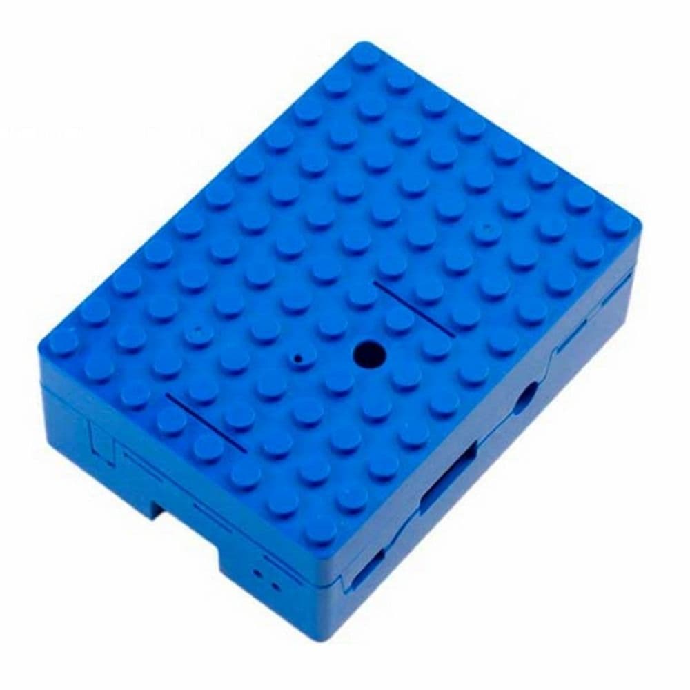 Корпус ACD RA184 Blue ABS Plastic Building Block case for Raspberry Pi 3 B (CBPIBLOX-BLU)