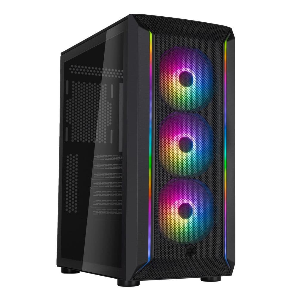 Корпус Silverstone G41FA511ZBG0020 High airflow ATX gaming chassis with excellent cooling potential High airflow ATX gaming chas
