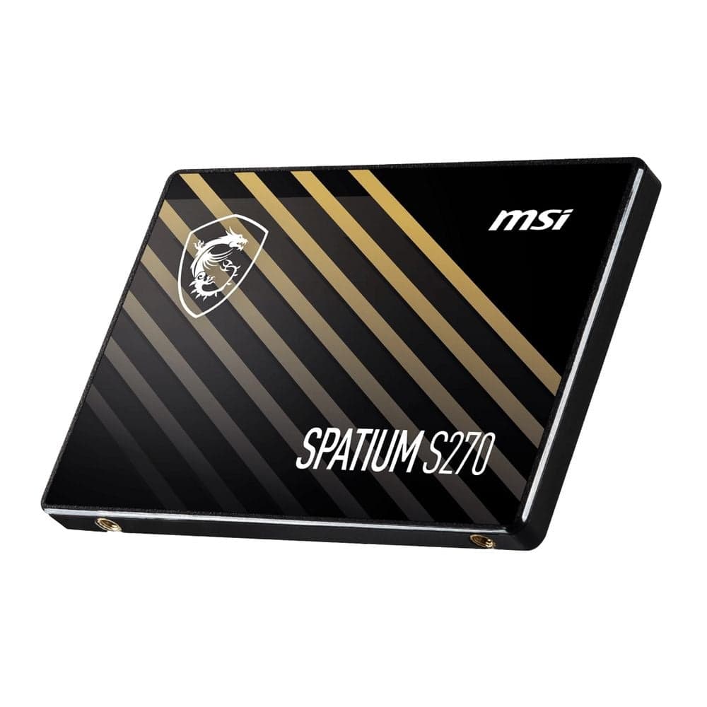 Тверотельный накопитель SSD MSI SPATIUM S270 S78-440N070-P83 240GB 2.5" Client SATA 6Gb/s, 500/400, IOPS 50/80K, MTBF 2M, 110T