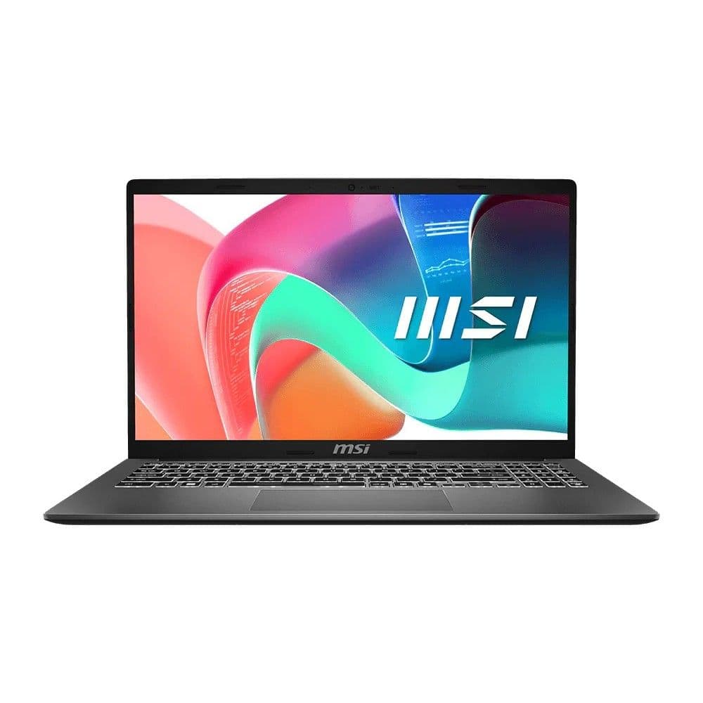 Ноутбук MSI Modern 15 F1MG-1072XRU Intel Core 5 120U/16Gb (1*16 D4)/SSD512Gb/UMA/15.6"/IPS/FHD/1920x1080/60Hz/NoOS/RJ-45/Grey/1.