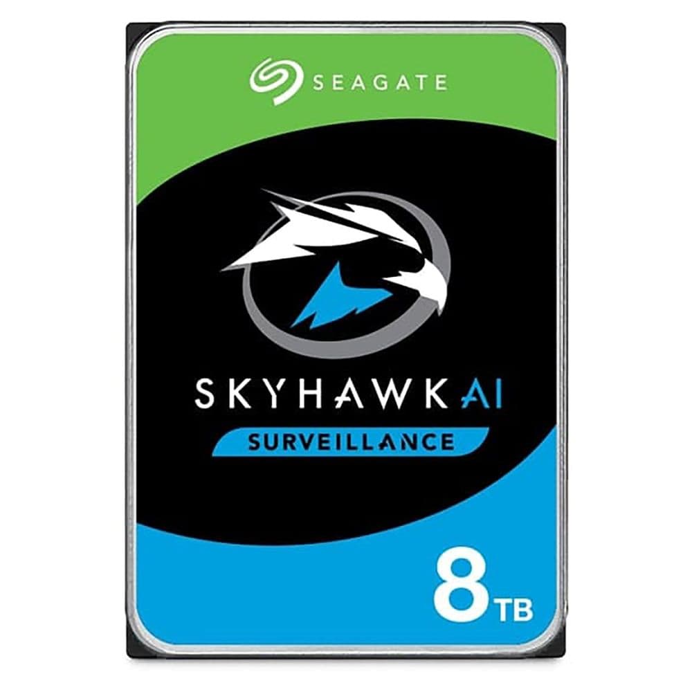 Жесткий диск Seagate SkyHawk AI ST8000VE001 8TB 3.5" SATA 6Gb/s, 7200rpm, 256MB, 24x7, Bulk
