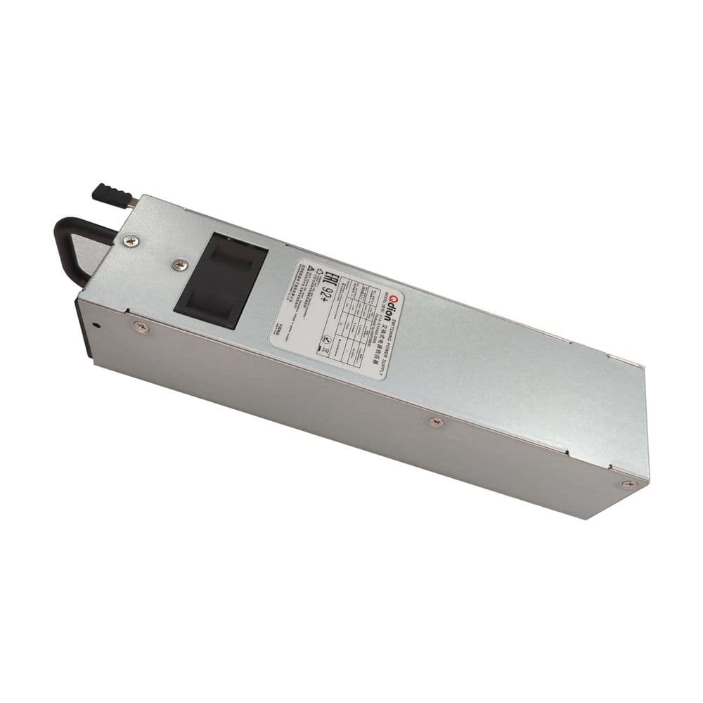 Блок питания Qdion U1A-K10400-DRB 1U Slim 400W (ШВГ50.5*40*196mm), 80+ Golg, Oper.temp 0C50C, AC/DC dual input (ASPower) OEM