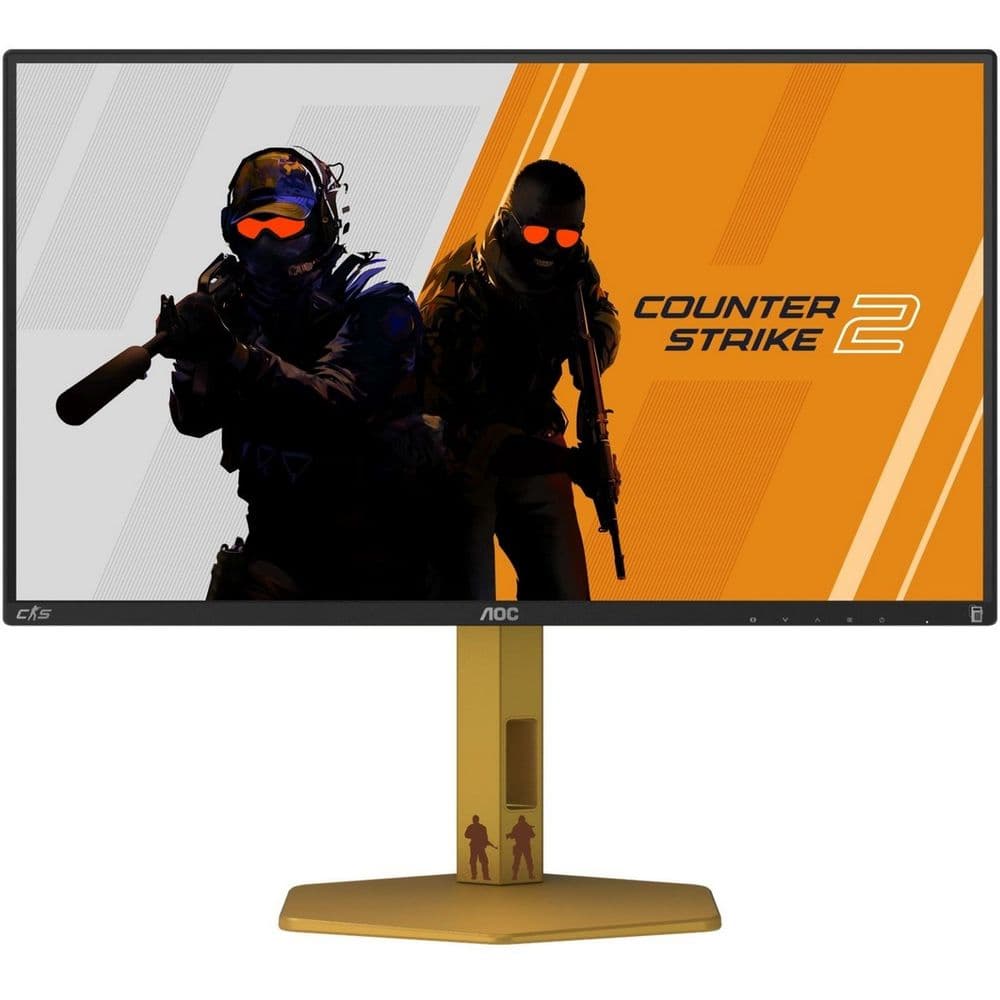 Монитор 24.5" AOC CS25G IPS (Fast IPS), 1920x1080, 300Hz, 1ms, 400сd/m, 1000:1, 2xHDMI(2.0), DP(1.4), Pivot, InPSU,, Vesa 100, B