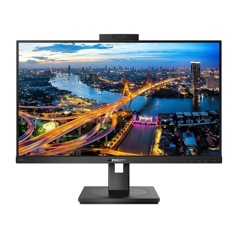Монитор 27" PHILIPS 275B1H IPS, 2560x1440, 75Hz, 4ms, 350сd/m, 1000:1 | HDMI(1.4), DVI, DP(1.2), 4xUSB 3.2 | HAS, Pivot, Swive