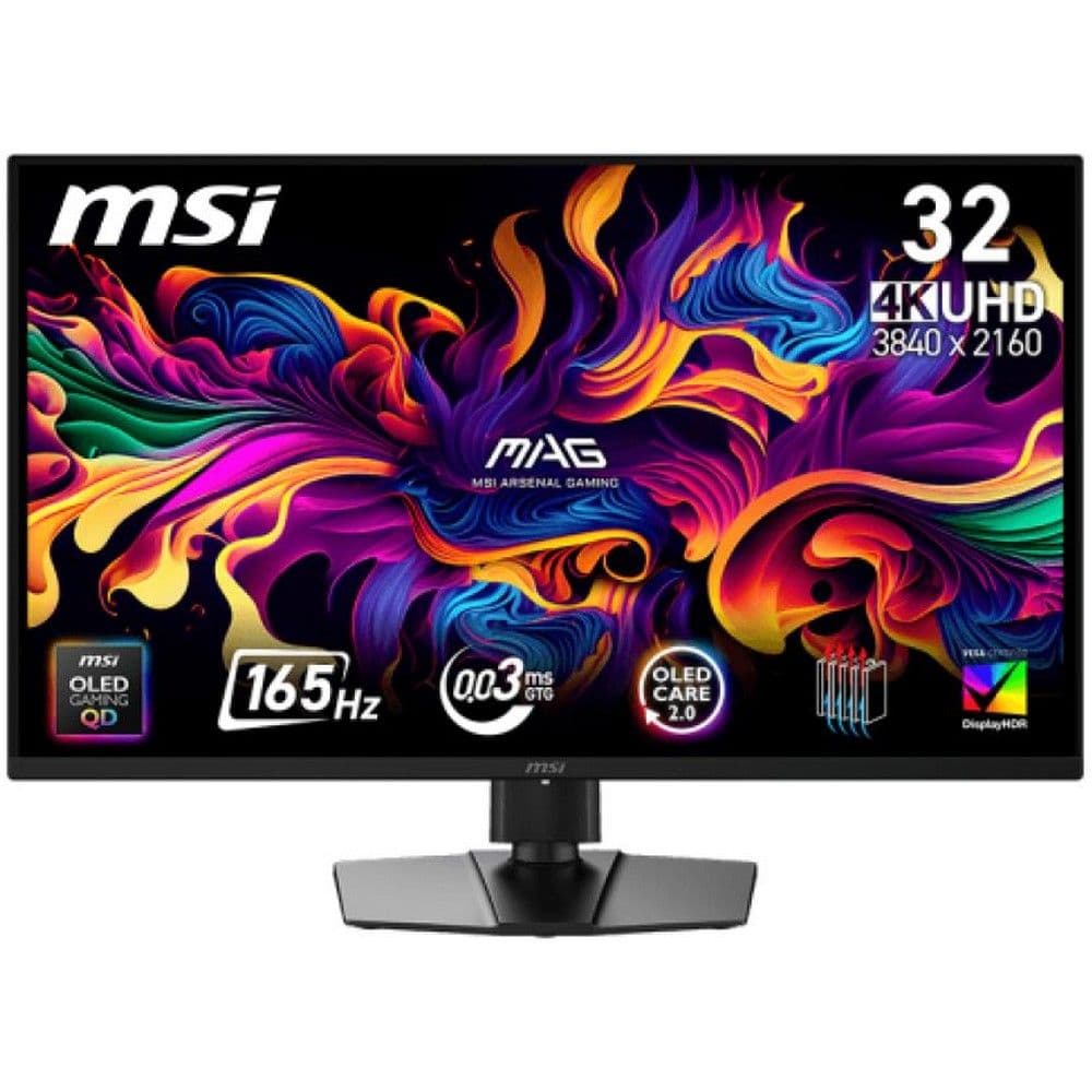 Монитор 31.5" MSI MAG 322UP QD-OLED E16 QD-OLED, 3840x2160, 165Hz, 0,03ms, 250сd/m, 1500000:1, HDR10 | 2xHDMI(2.1), DP(1.4a), T